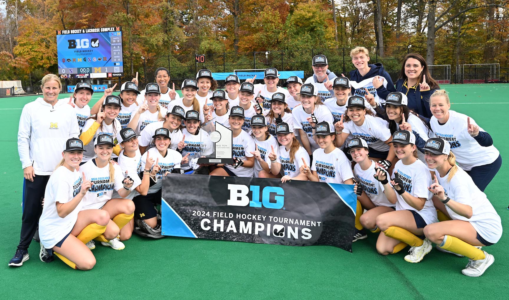 Michigan Wins Big Ten Field Hockey Tournament Championship