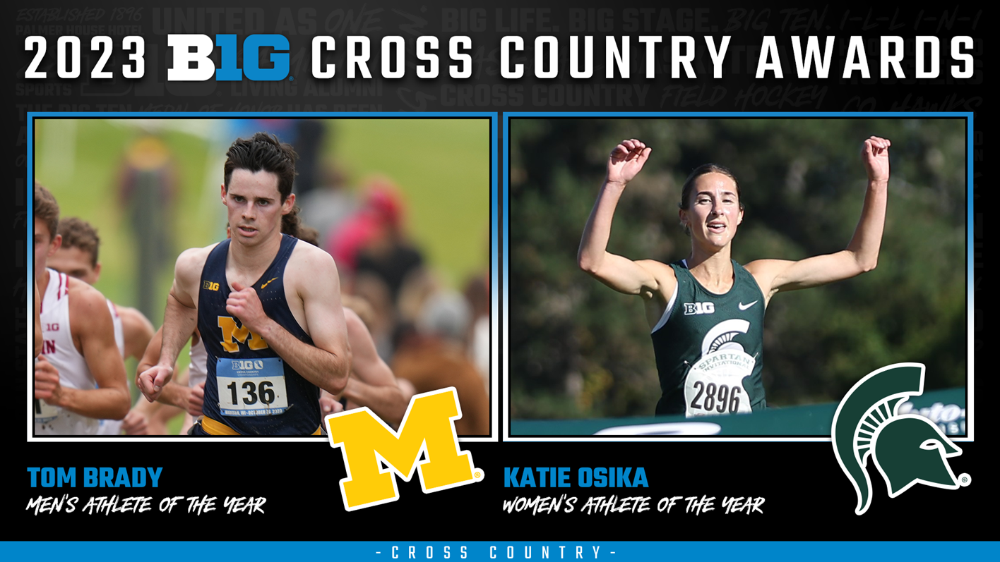 Michigan and Michigan State Win Big Ten Cross Country Athlete of the