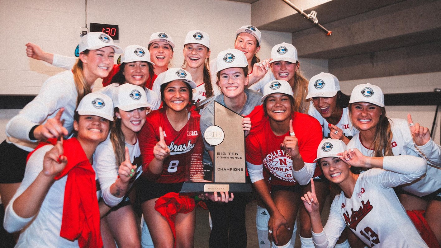 Nebraska Captures 2023 Big Ten Conference Volleyball Title